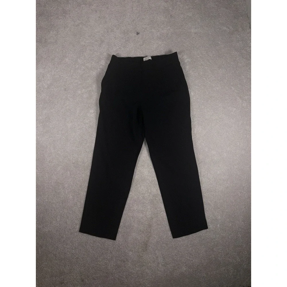 Aritzia Babaton Conan‎ Trouser Pants Womens 4  Stretch Mid Rise Black Pull On